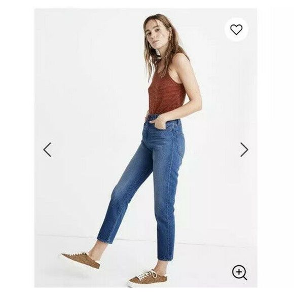 Madewell The Momjean in Stratfield Wash Jeans - Picture 2 of 10